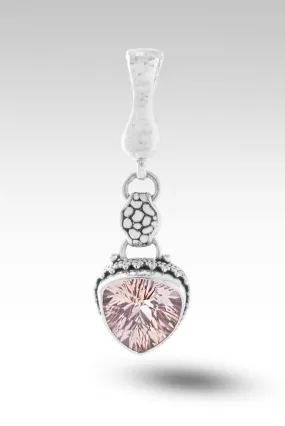 Hope Will Arise Pendant™ in Champagne Lab Created Sapphire