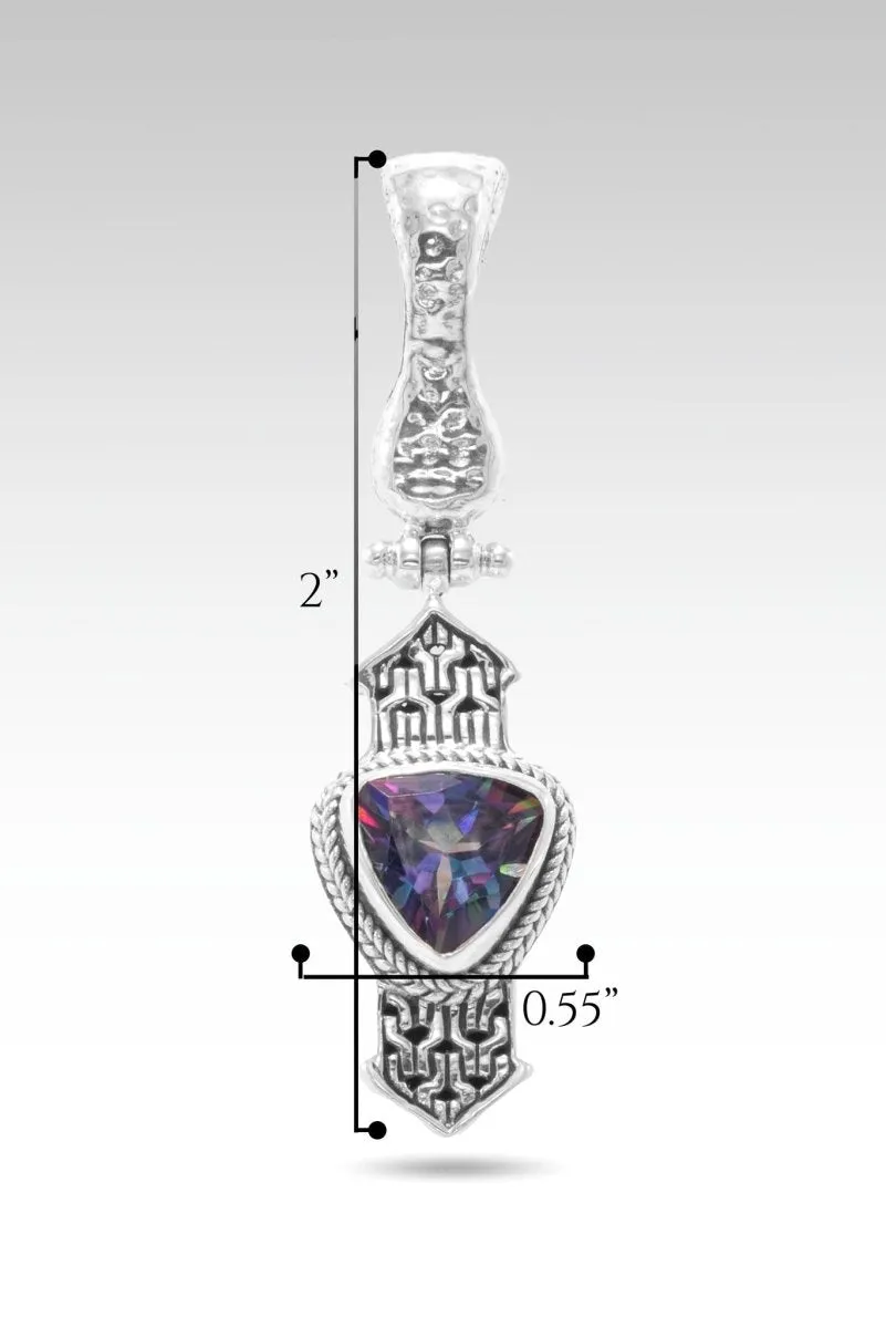 Hope's Triumph Pendant™ in Sugar Plum™ Mystic Quartz