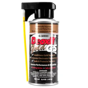 Hosa G5S-6 CAIG DeoxIT GOLD Contact Enhancer, 5% Spray, 5 oz