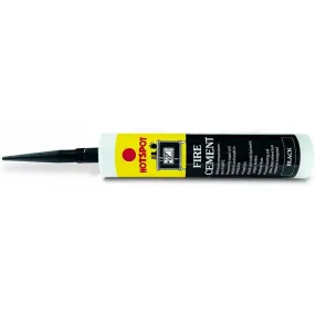 Hotspot Fire Cement Silicone Cartridge Black - 310ml