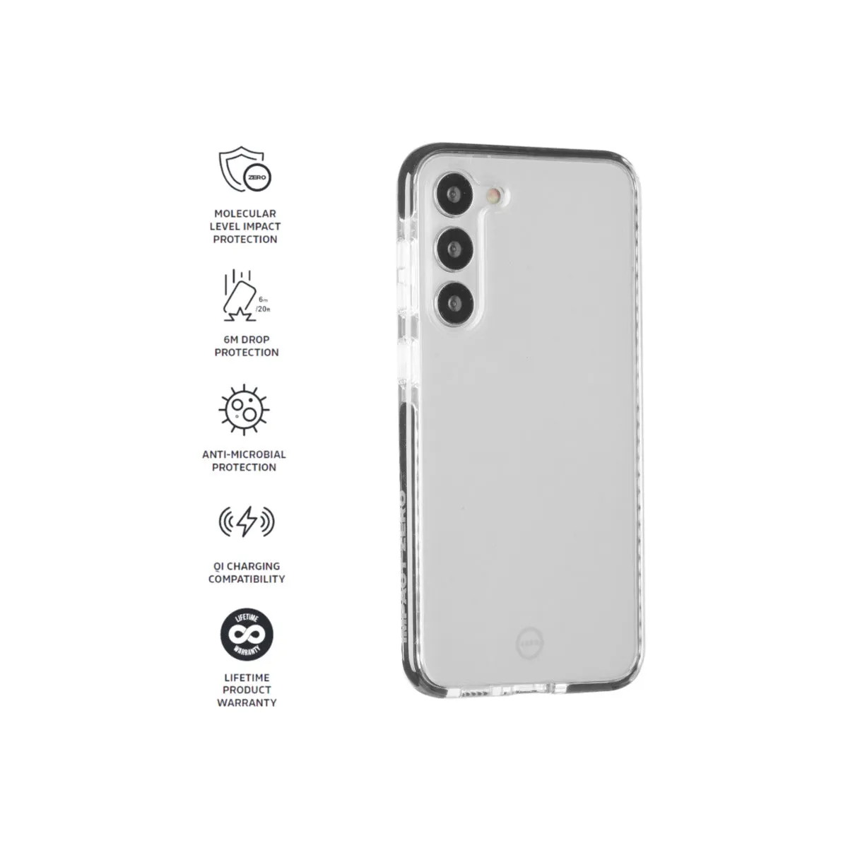 Impact Zero® Clear Phone Case for Samsung GS23 