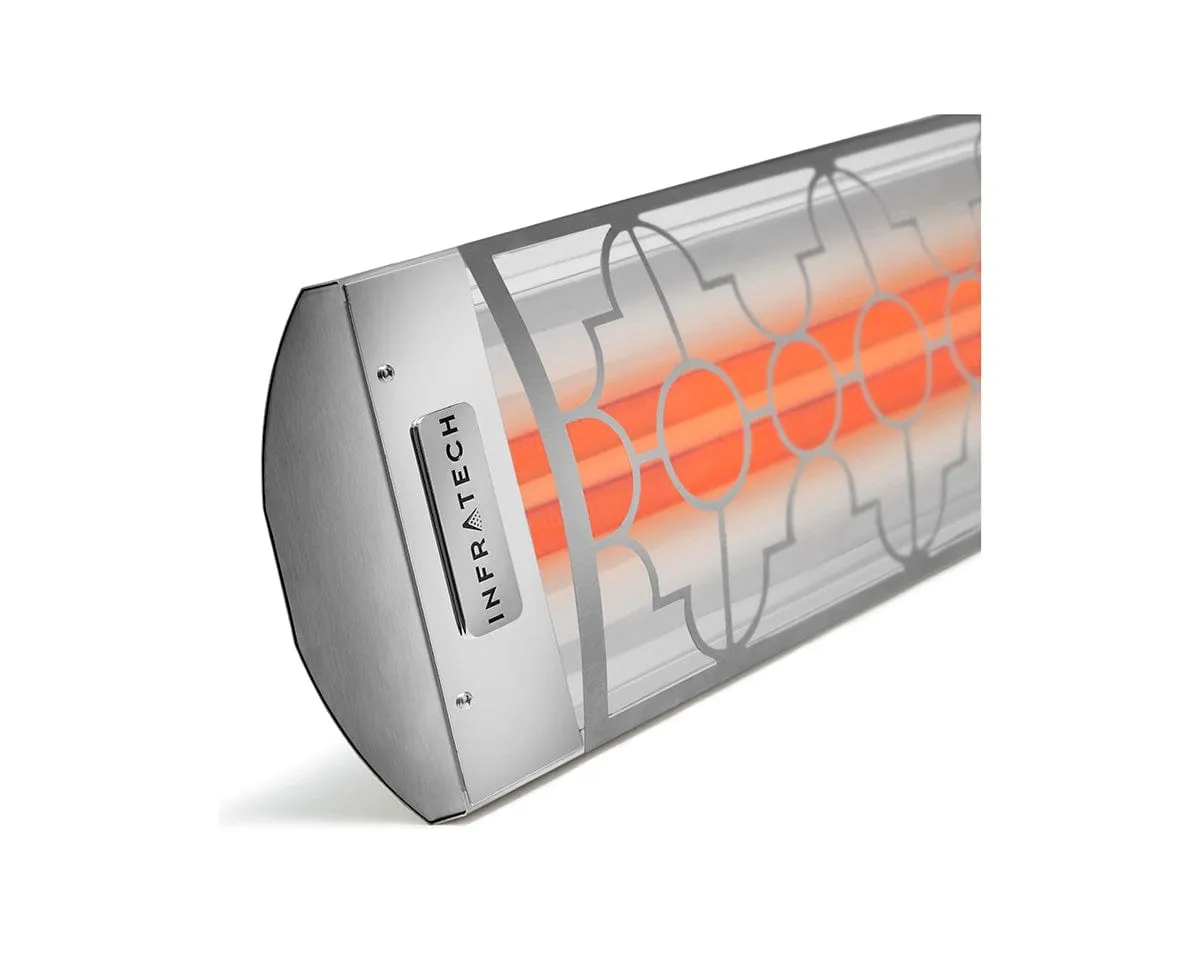 Infratech C-4024 61.25-inch All-Weather Single Element Heater with Mediterranean Fascia - 240V