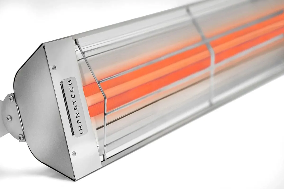 Infratech WD-6024 61.25-inch Stainless Steel All-Weather Dual Element Heater - 240V