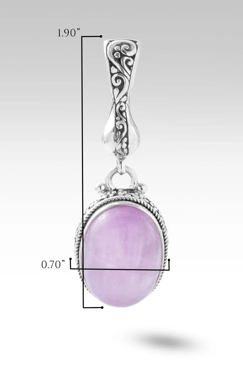 Intention is Everything Pendant™ in Kunzite