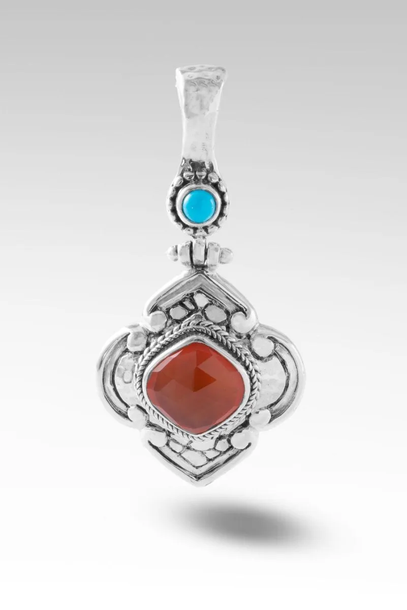 Joyful Pendant II™ in Carnelian