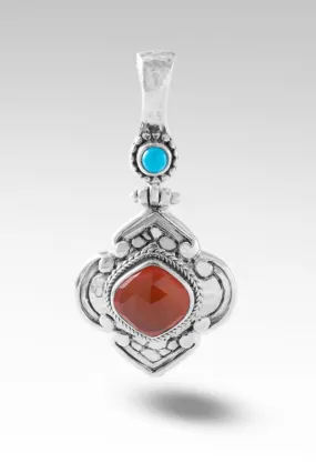 Joyful Pendant II™ in Carnelian