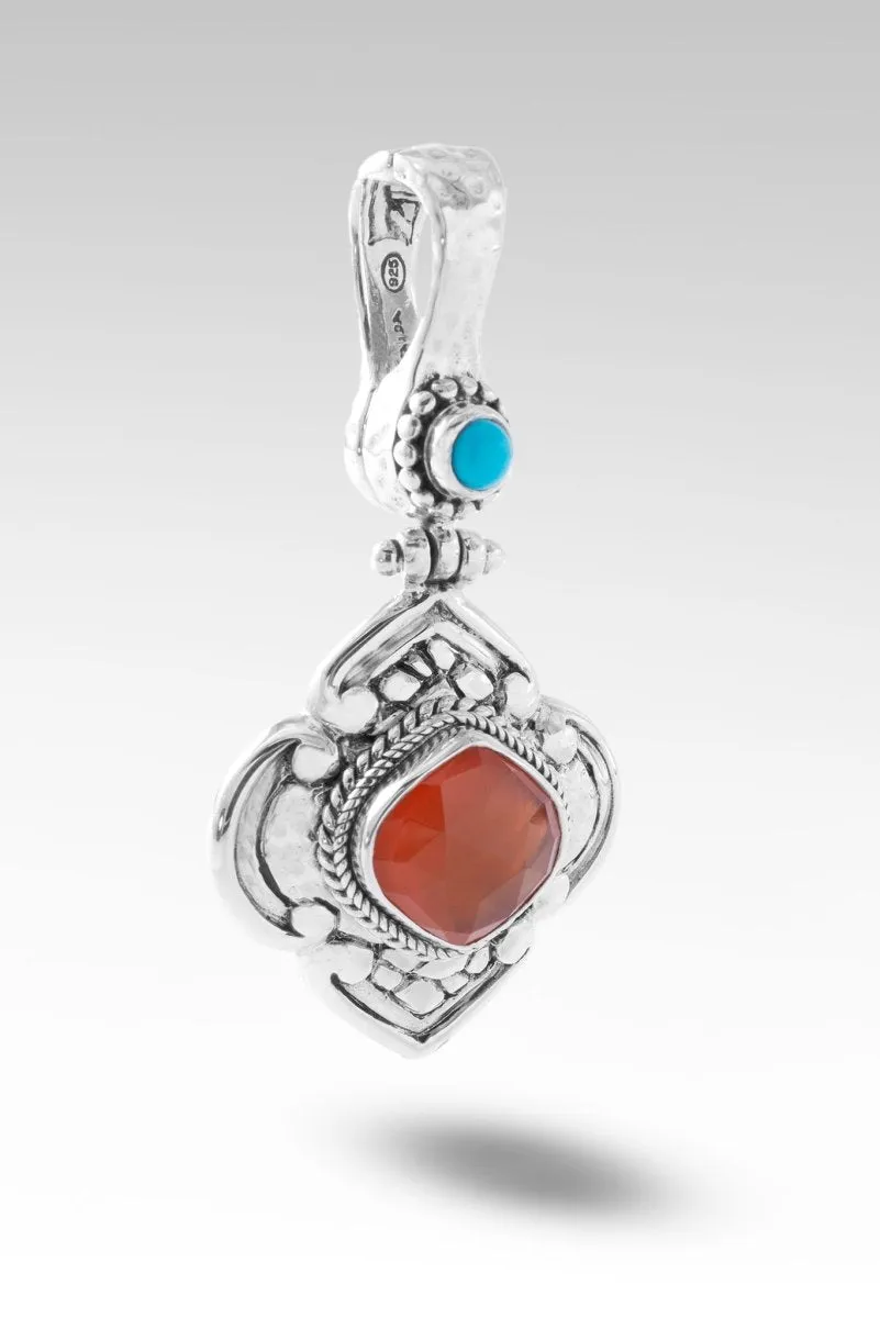 Joyful Pendant II™ in Carnelian