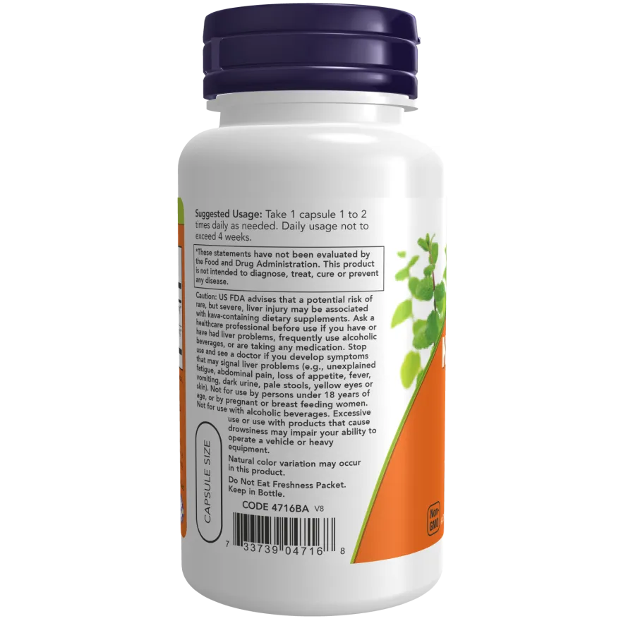 Kava Kava Extract 250 mg Veg Capsules