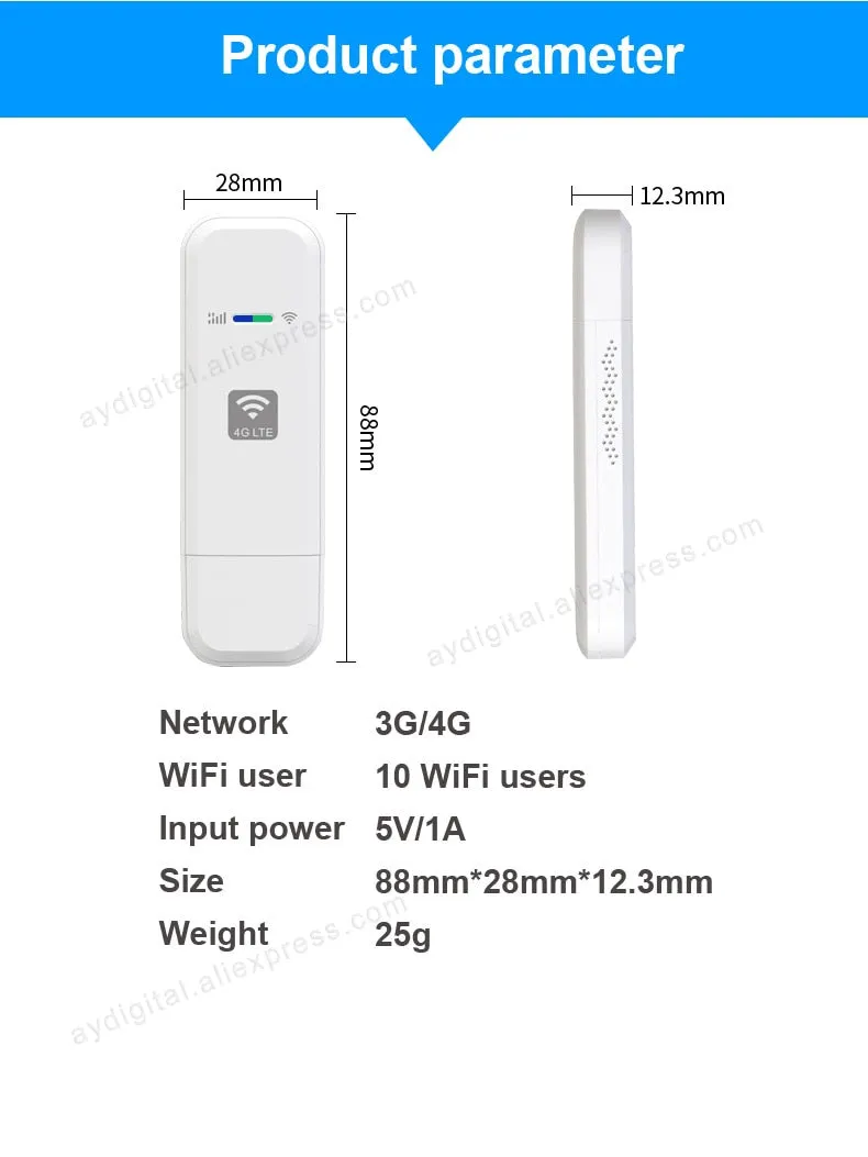 LDW931 4G WiFi Router nano SIM Card Portable wifi LTE USB 4G modem pocket hotspot antenna WIFI dongle