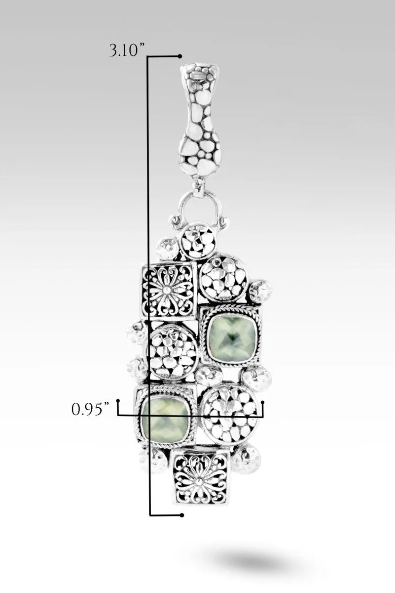 Life in Abundance Pendant™ in Prehnite