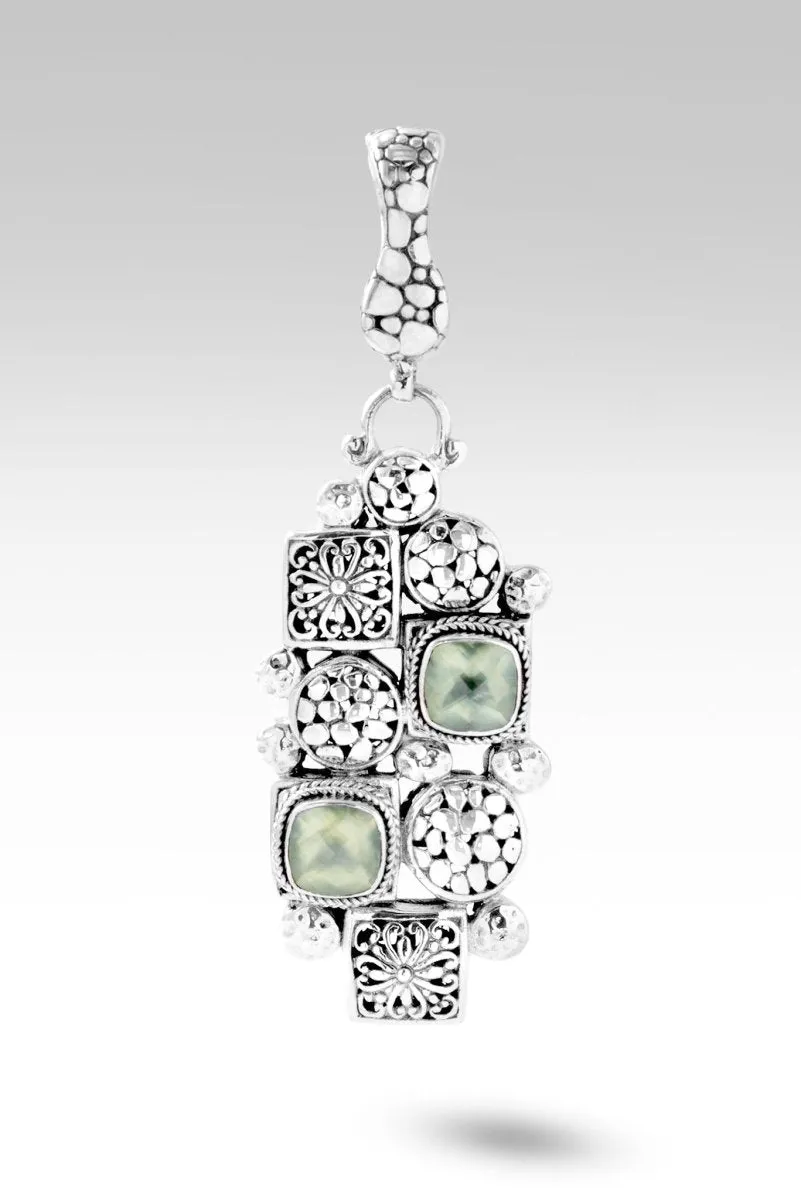Life in Abundance Pendant™ in Prehnite
