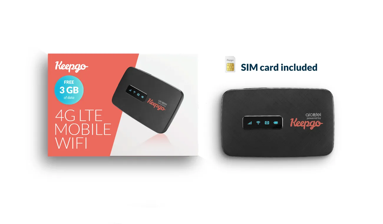 Lifetime Europe Mobile Hotspot