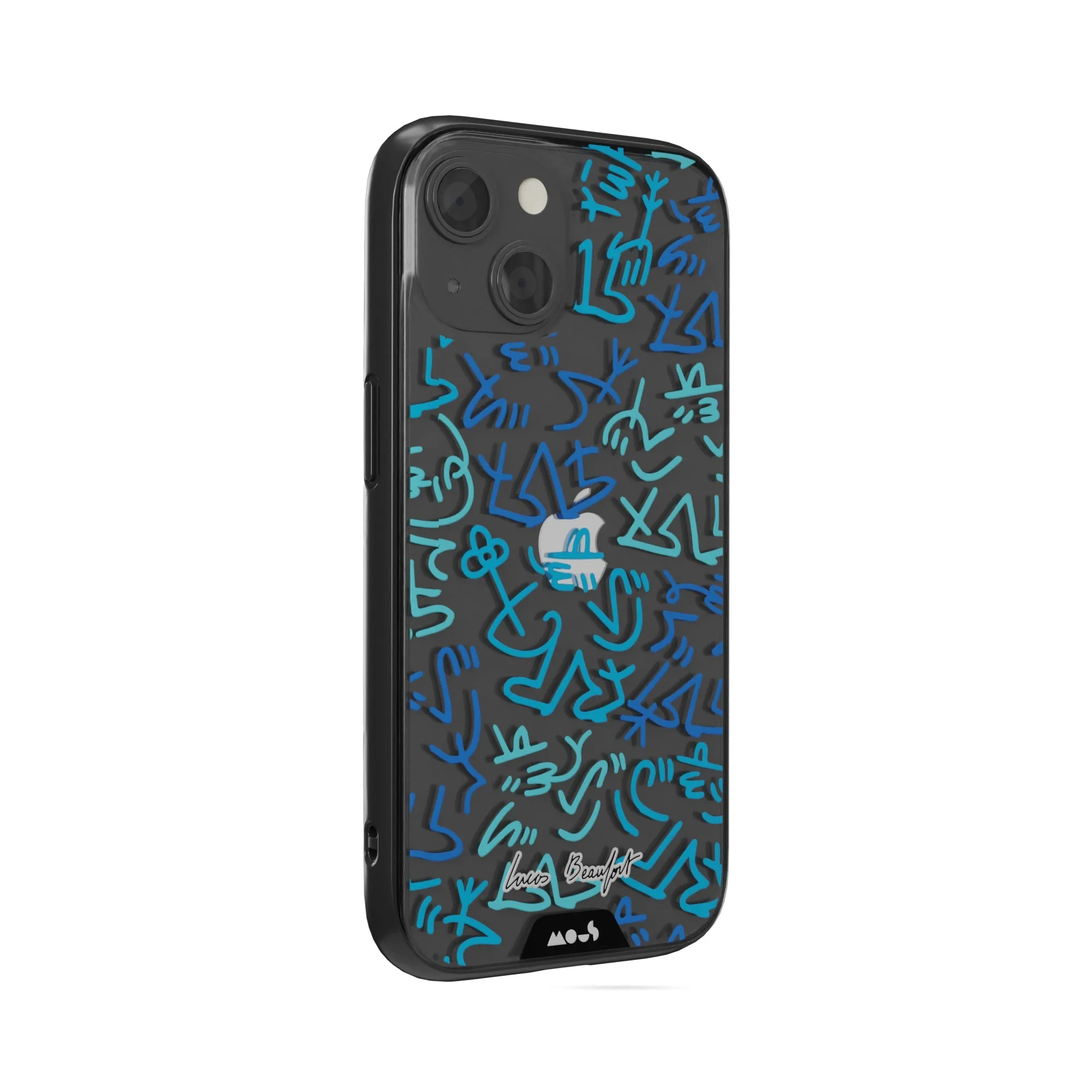 Lucas Beaufort Blue Printed Phone Case - Clarity