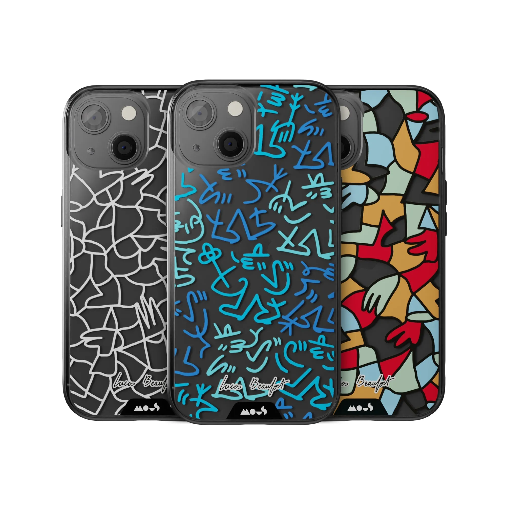Lucas Beaufort Blue Printed Phone Case - Clarity