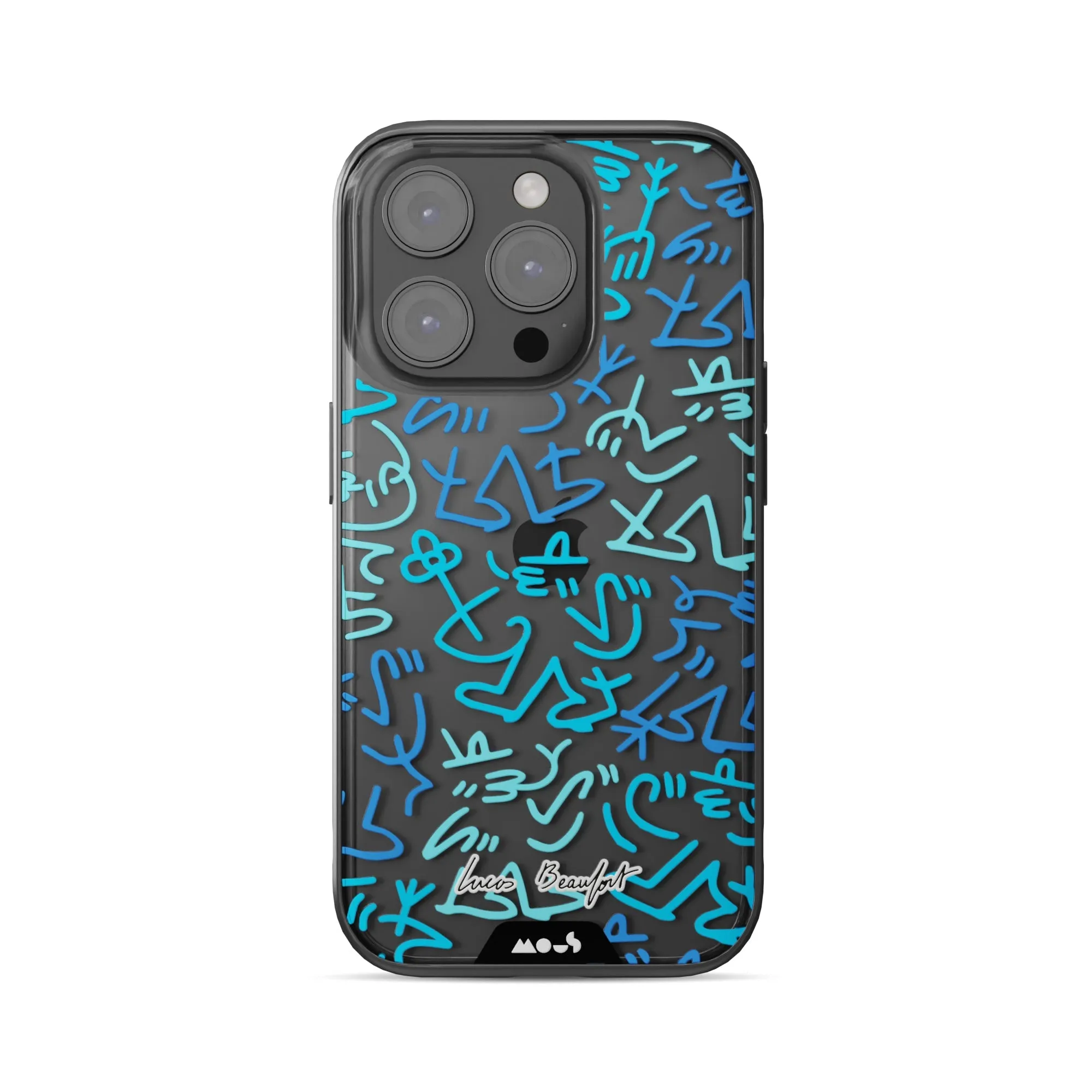 Lucas Beaufort Blue Printed Phone Case - Clarity