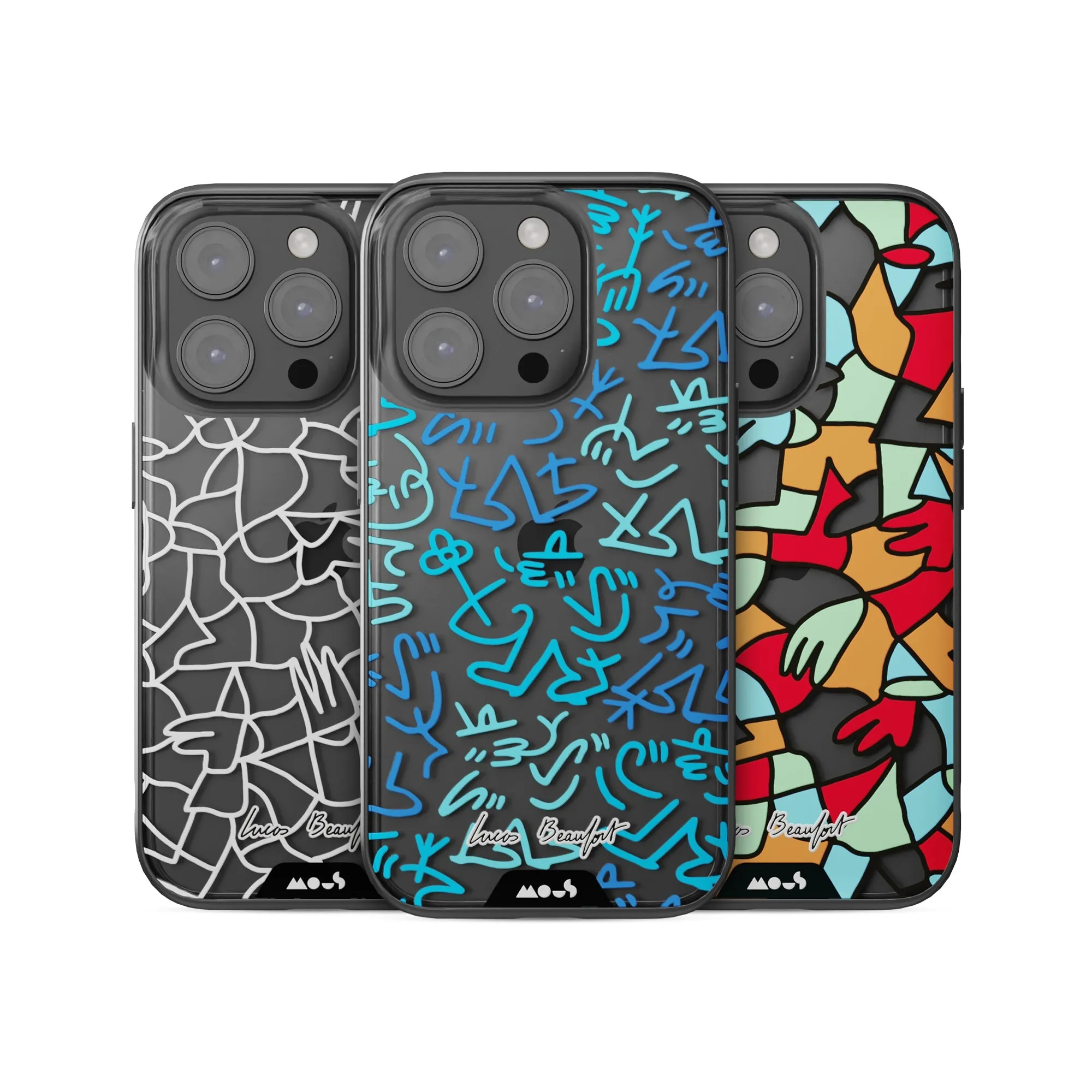 Lucas Beaufort Blue Printed Phone Case - Clarity