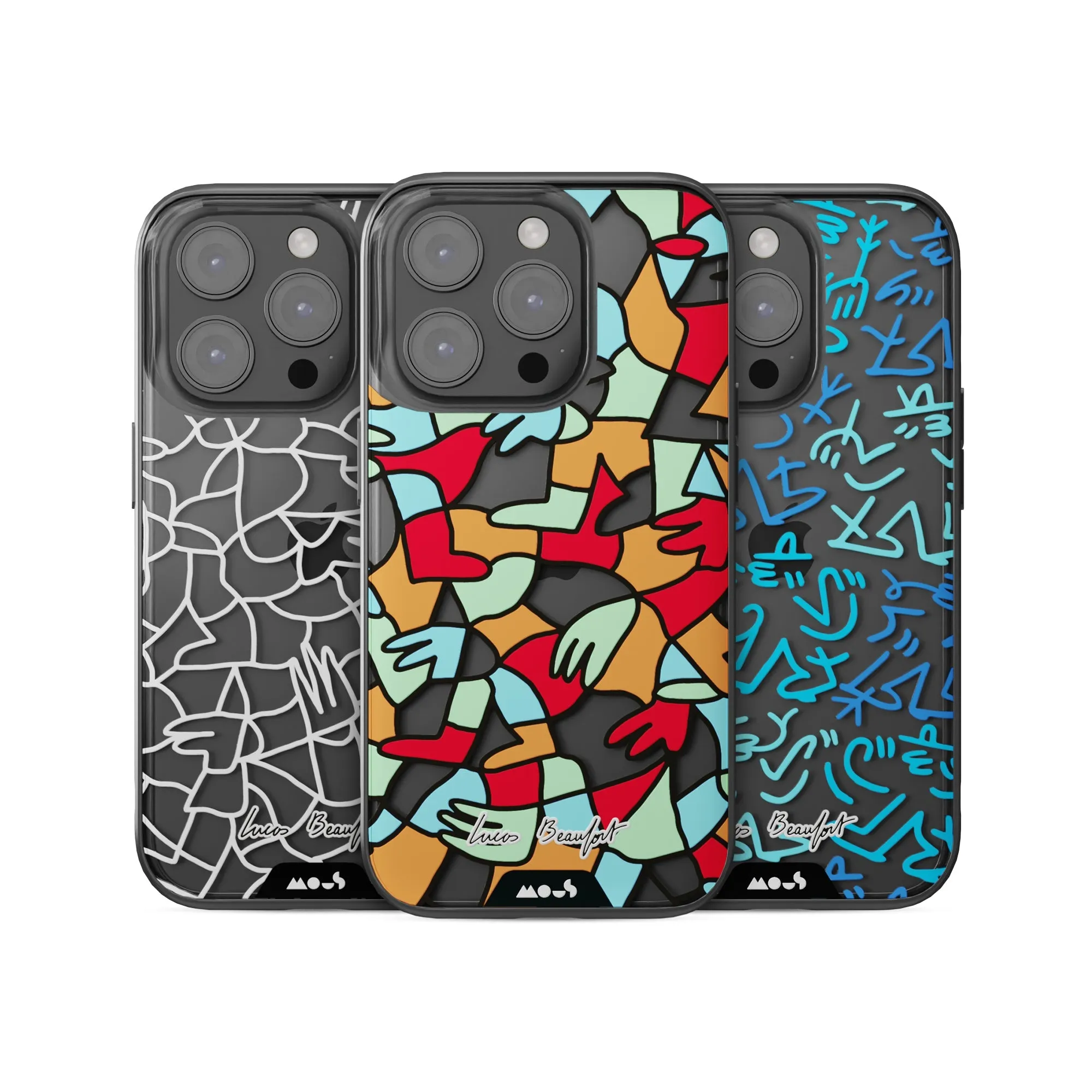 Lucas Beaufort Multicolour Printed Phone Case - Clarity