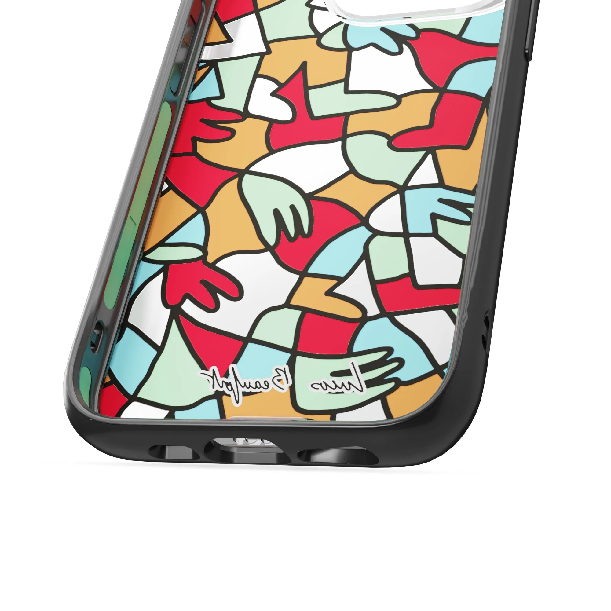 Lucas Beaufort Multicolour Printed Phone Case - Clarity