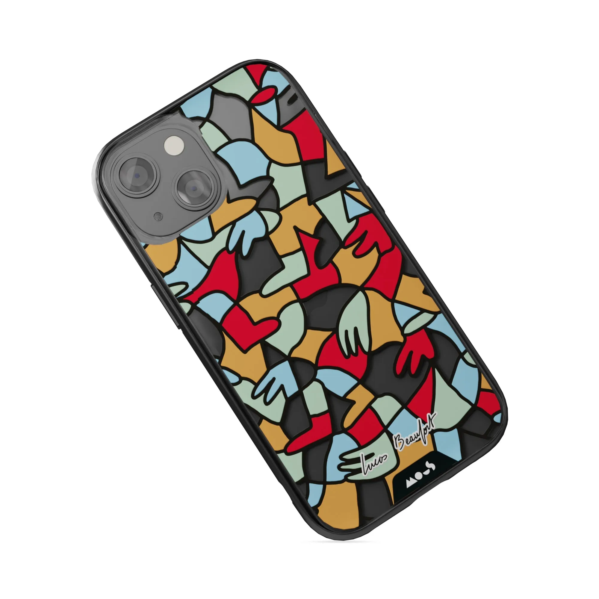 Lucas Beaufort Multicolour Printed Phone Case - Clarity