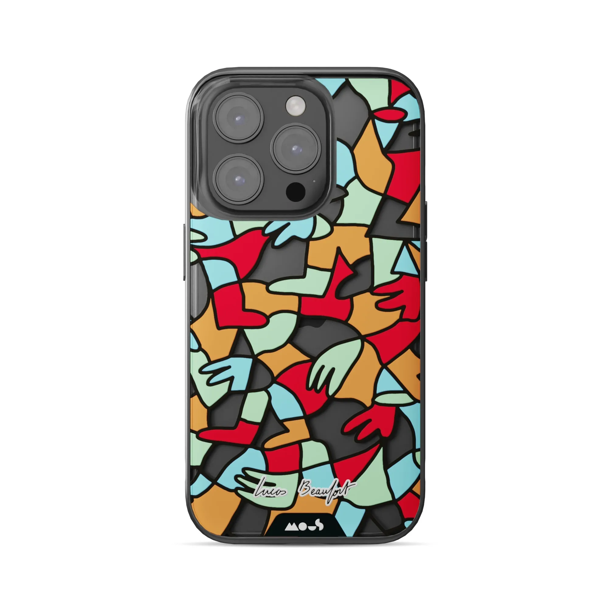 Lucas Beaufort Multicolour Printed Phone Case - Clarity