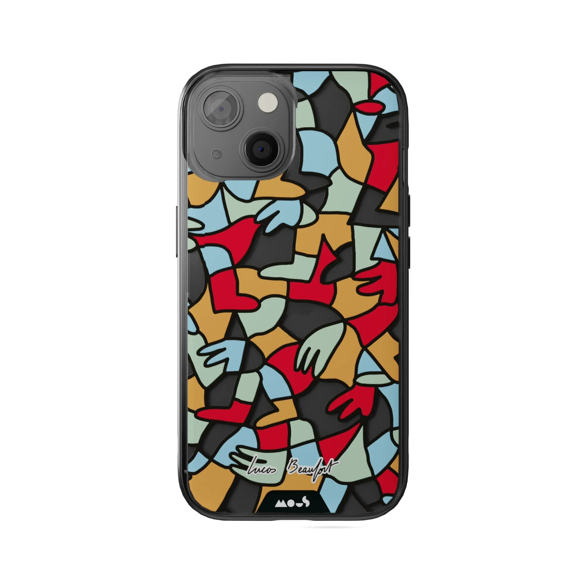 Lucas Beaufort Multicolour Printed Phone Case - Clarity