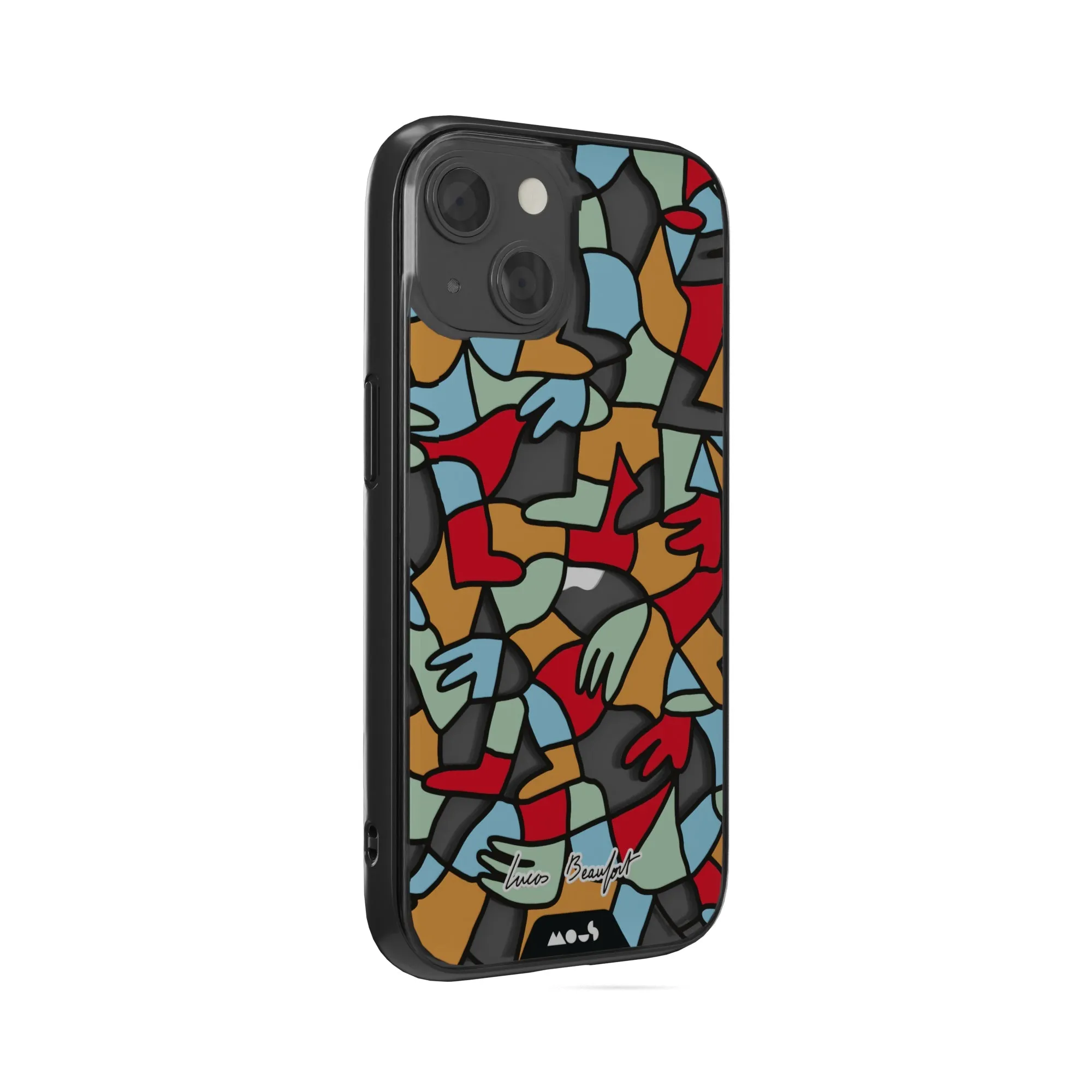 Lucas Beaufort Multicolour Printed Phone Case - Clarity