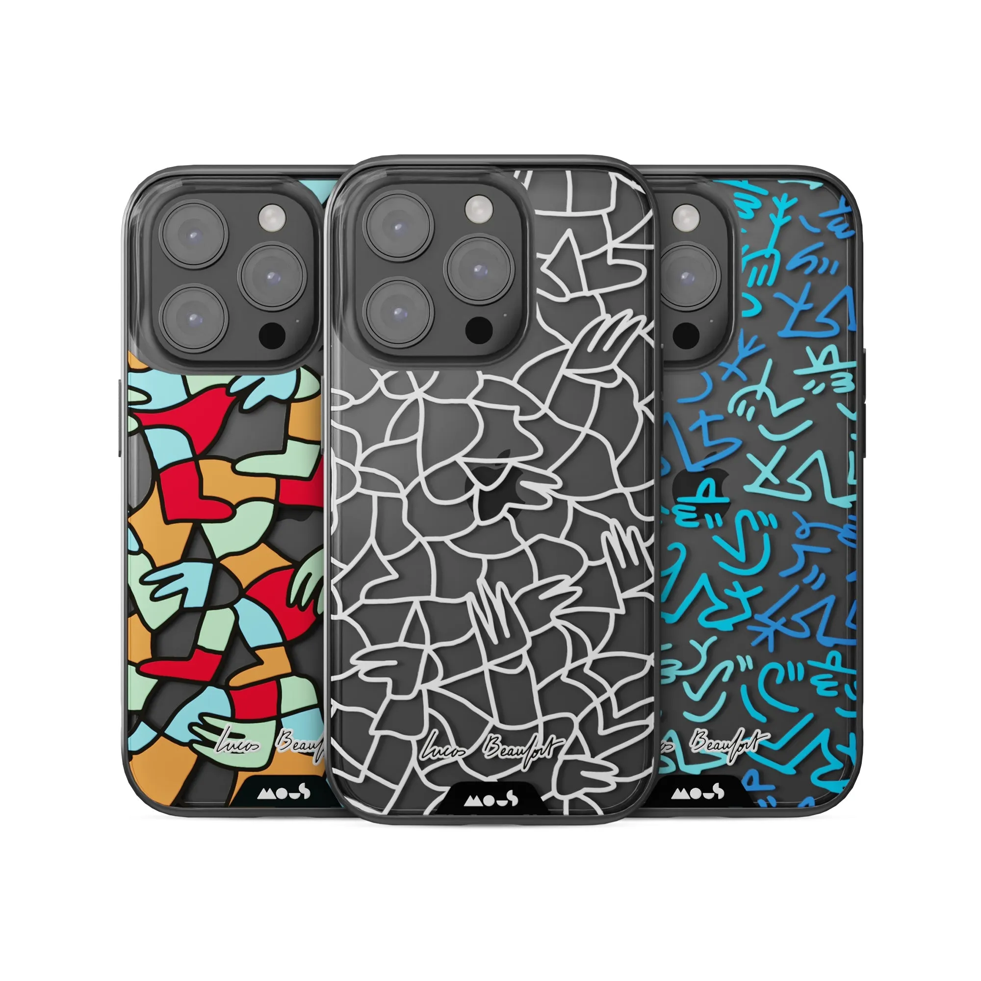 Lucas Beaufort White Printed Phone Case - Clarity