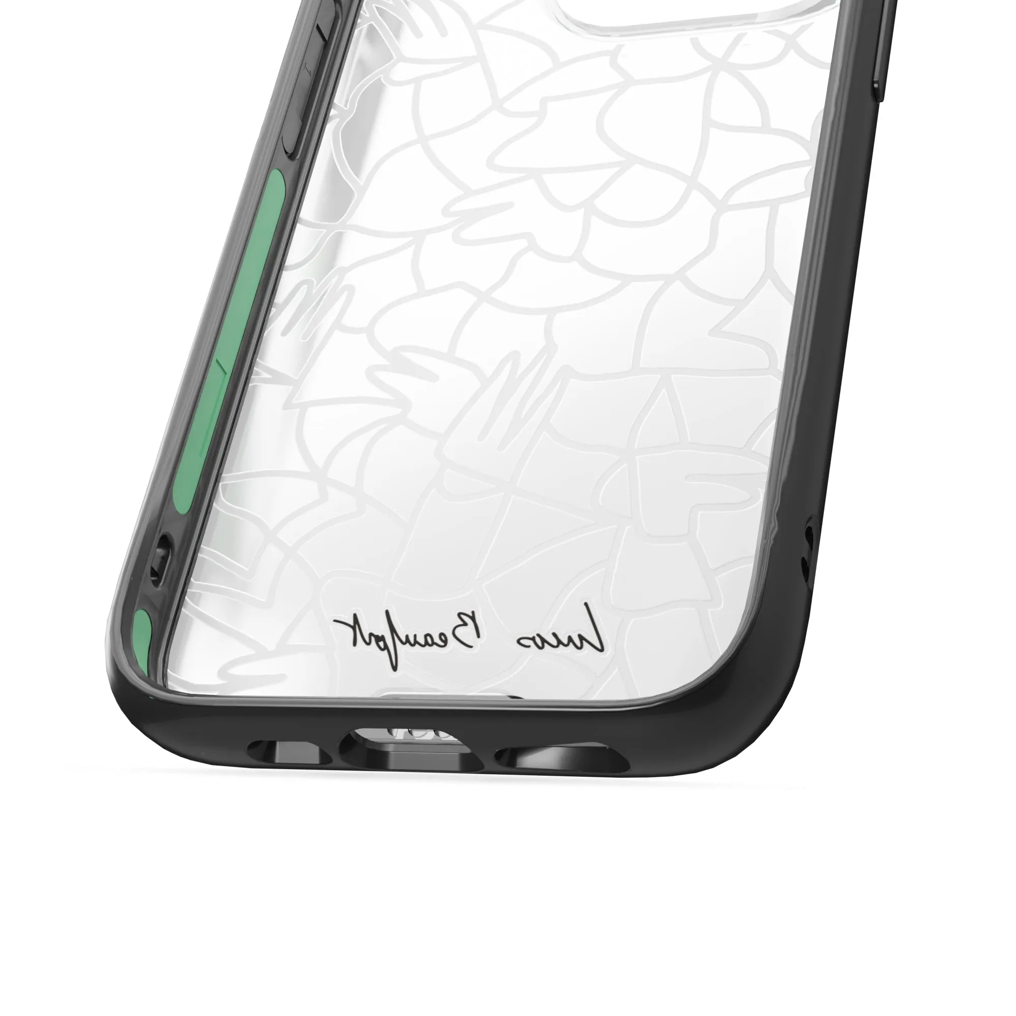 Lucas Beaufort White Printed Phone Case - Clarity