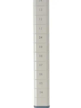 Metro MQ13UPE MetroMax iQ Mobile epoxy Coated Steel Post, 13"