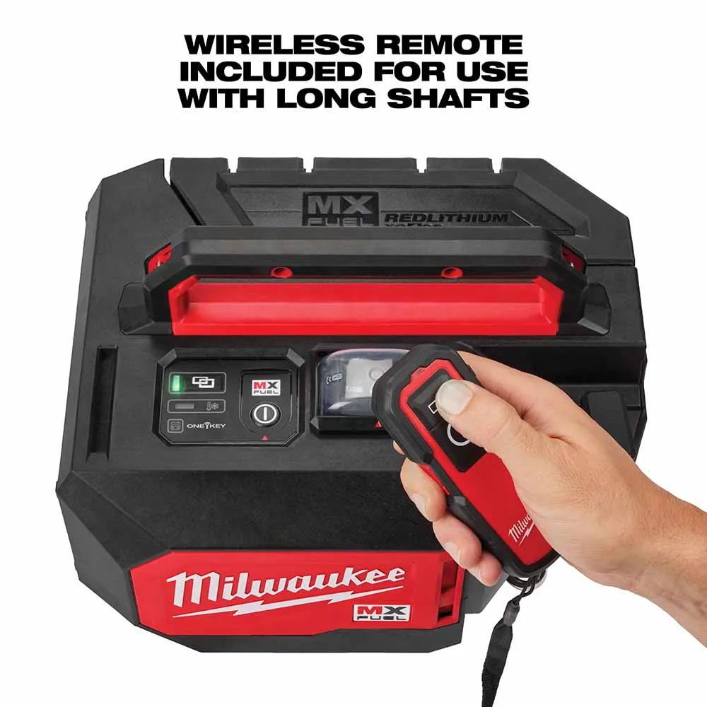 Milwaukee MXF370-2XC MX Fuel Briefcase Concrete Vibrator Kit w/ Two Batteries and Charger