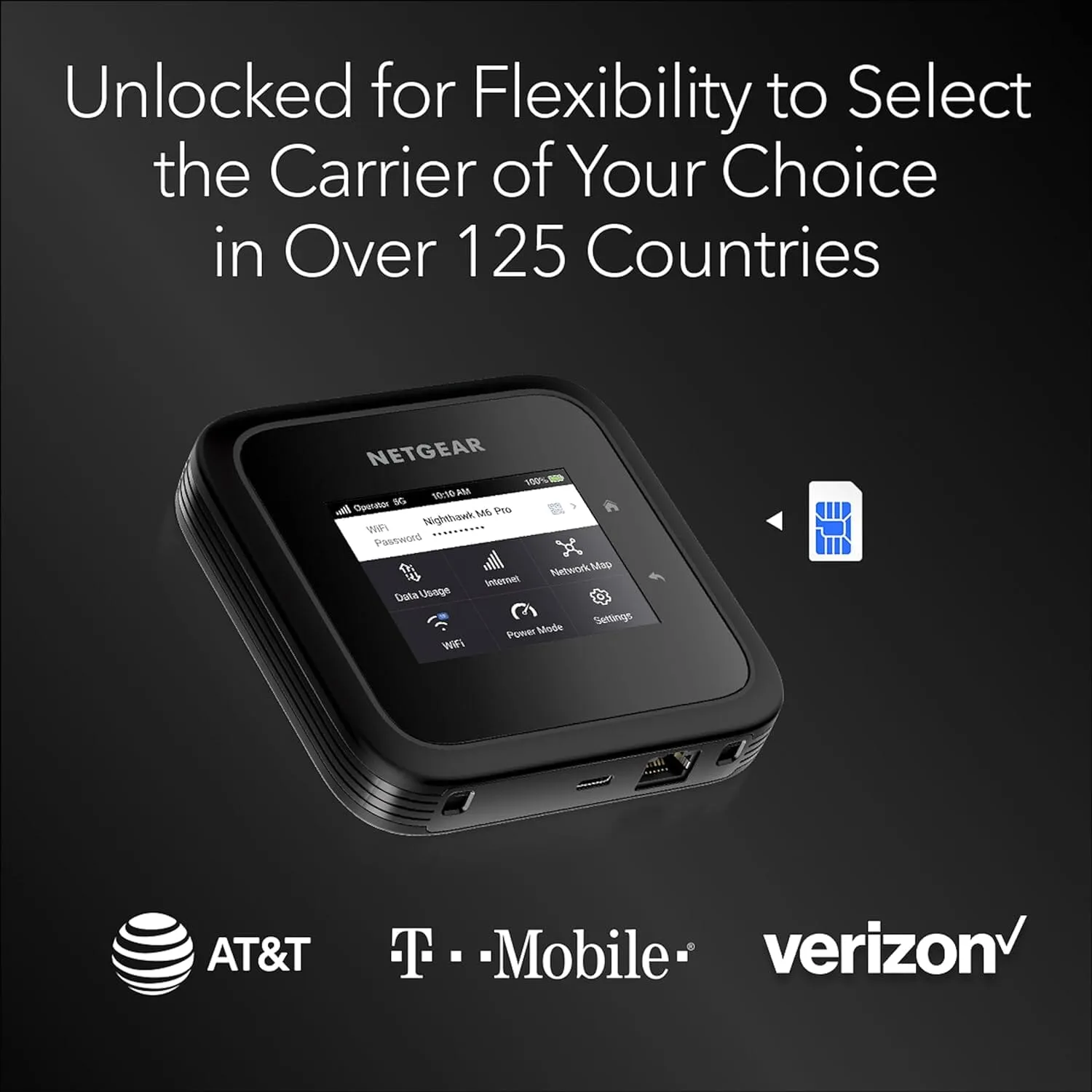 NETGEAR Nighthawk M6 Pro 5G Mobile Hotspot  (Refurbished)