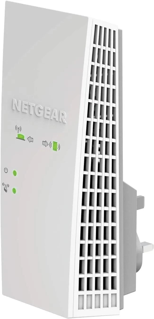 NETGEAR WiFi Booster Range Extender | WiFi Extender Booster | WiFi Repeater Internet Booster | Covers up to 2100 sq ft and 35 devices | AC1900 (EX6410)