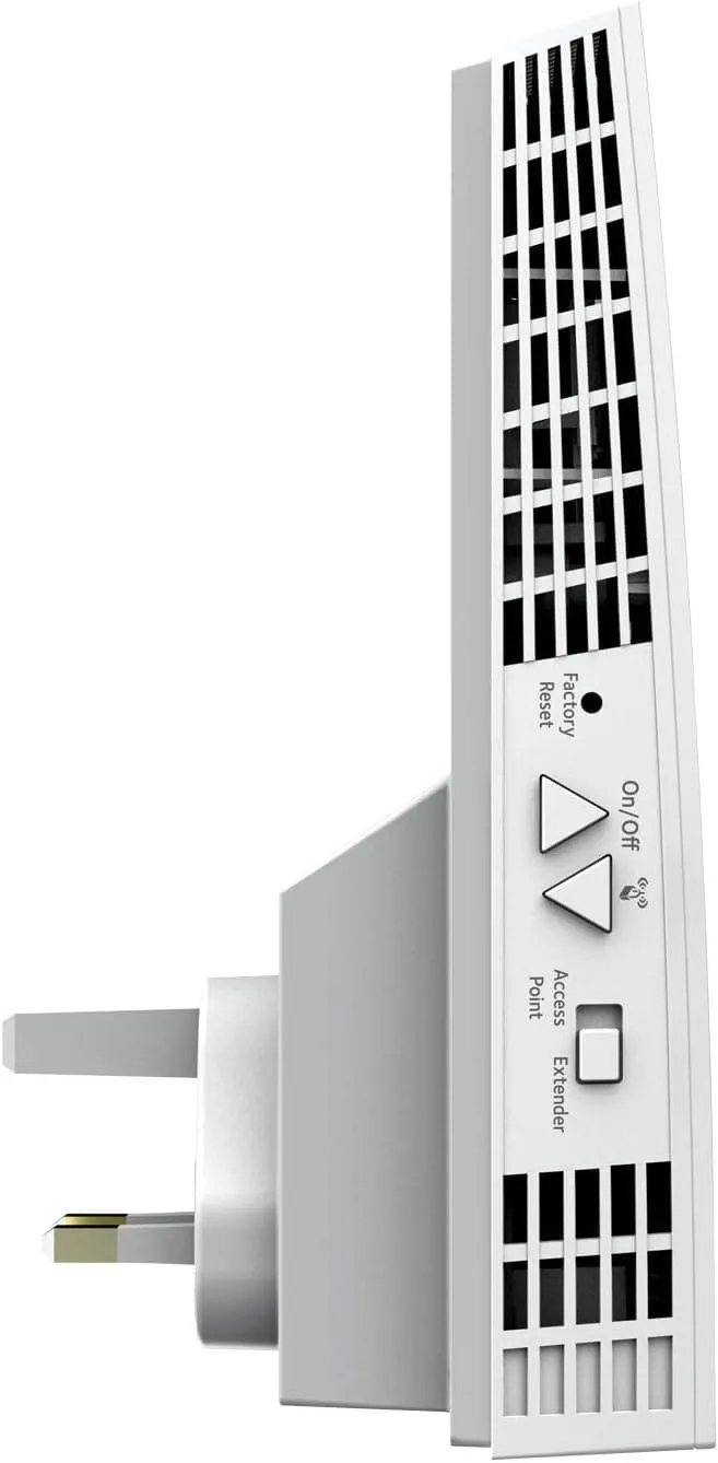 NETGEAR WiFi Booster Range Extender | WiFi Extender Booster | WiFi Repeater Internet Booster | Covers up to 2100 sq ft and 35 devices | AC1900 (EX6410)
