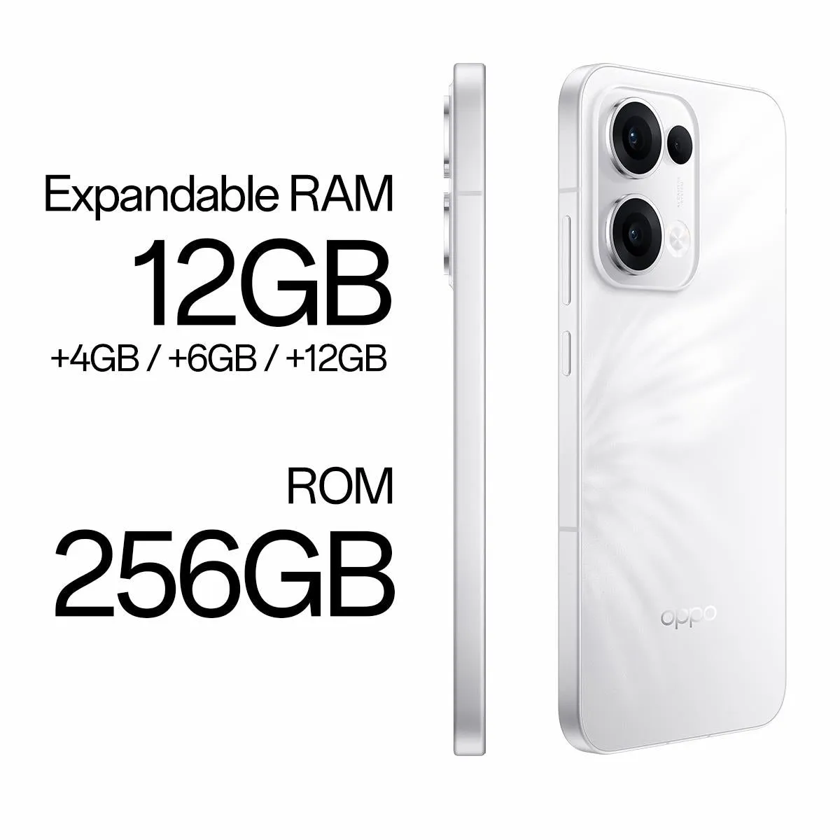 OPPO Reno13 5G 256GB (Plume White)