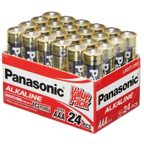 Panasonic AAA Battery 24 Pack