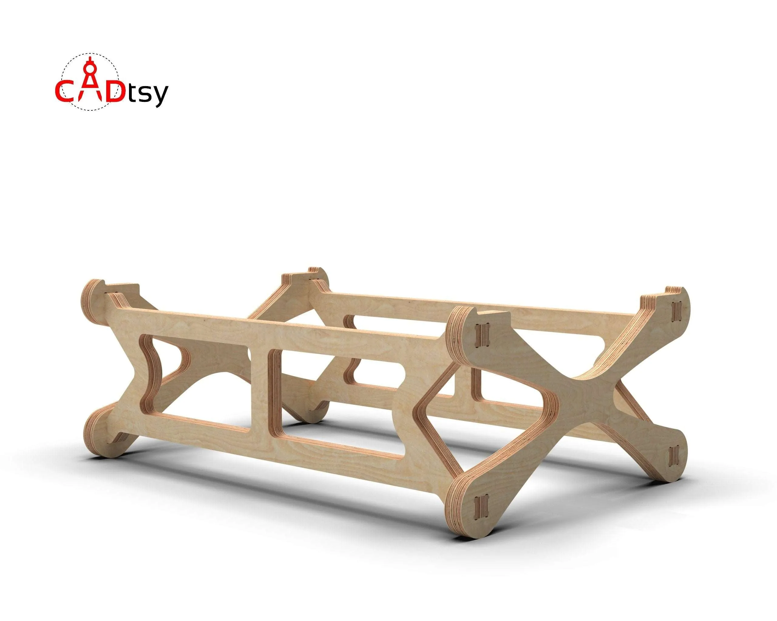 PC Tower Stand DXF / SVG CNC Router Cutting Files