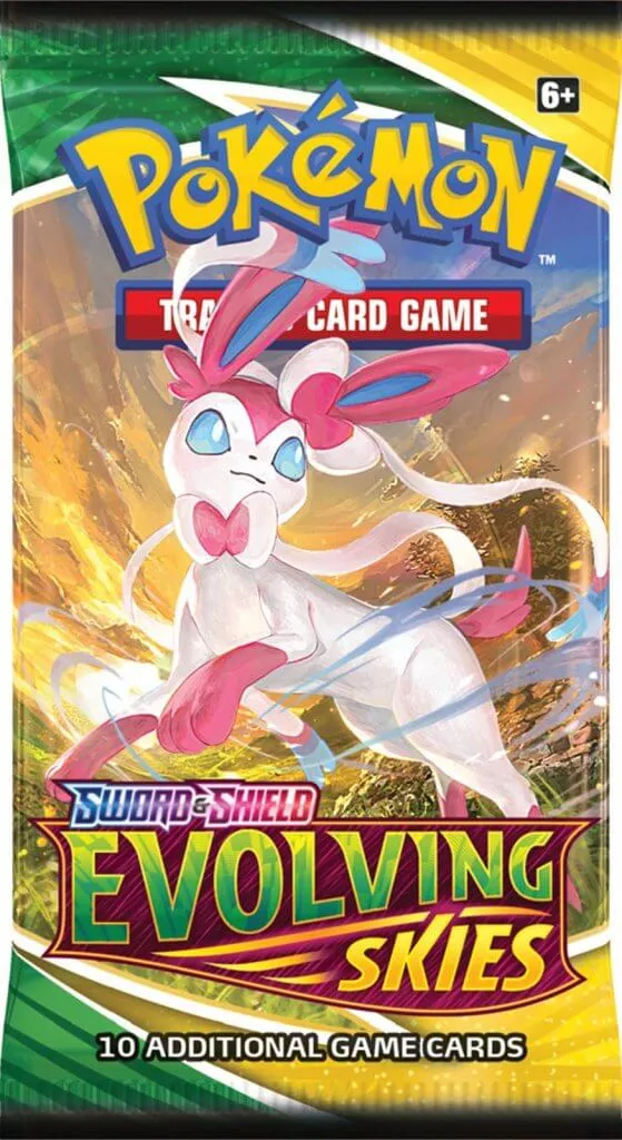 Pokemon TCG Sword & Shield Evolving Skies Booster Pack