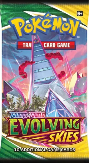 Pokemon TCG Sword & Shield Evolving Skies Booster Pack
