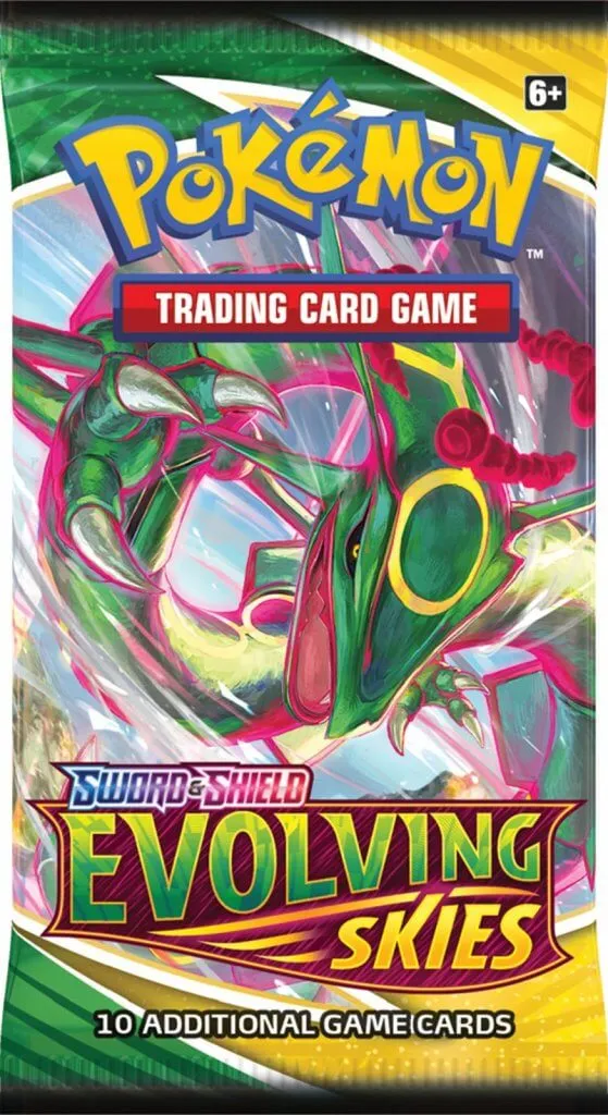 Pokemon TCG Sword & Shield Evolving Skies Booster Pack
