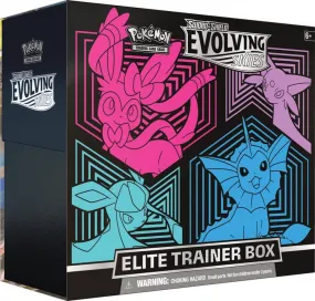 Pokemon TCG Sword & Shield Evolving Skies Elite Trainer Box Assorted Styles