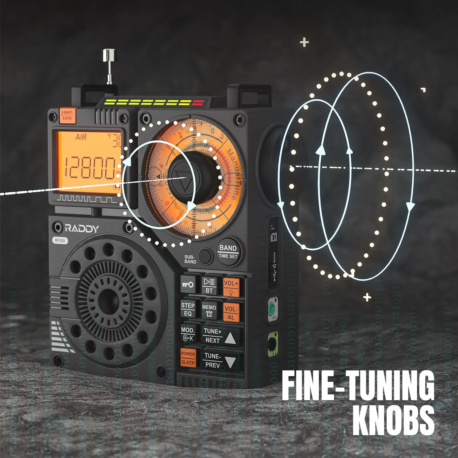 Raddy RF320 Shortwave Radio [OPEN BOX]