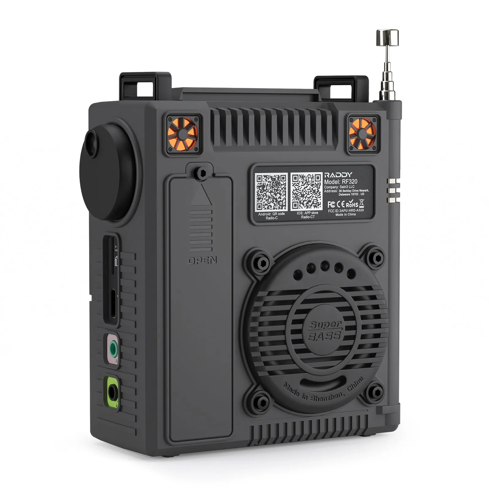 Raddy RF320 Shortwave Radio [OPEN BOX]