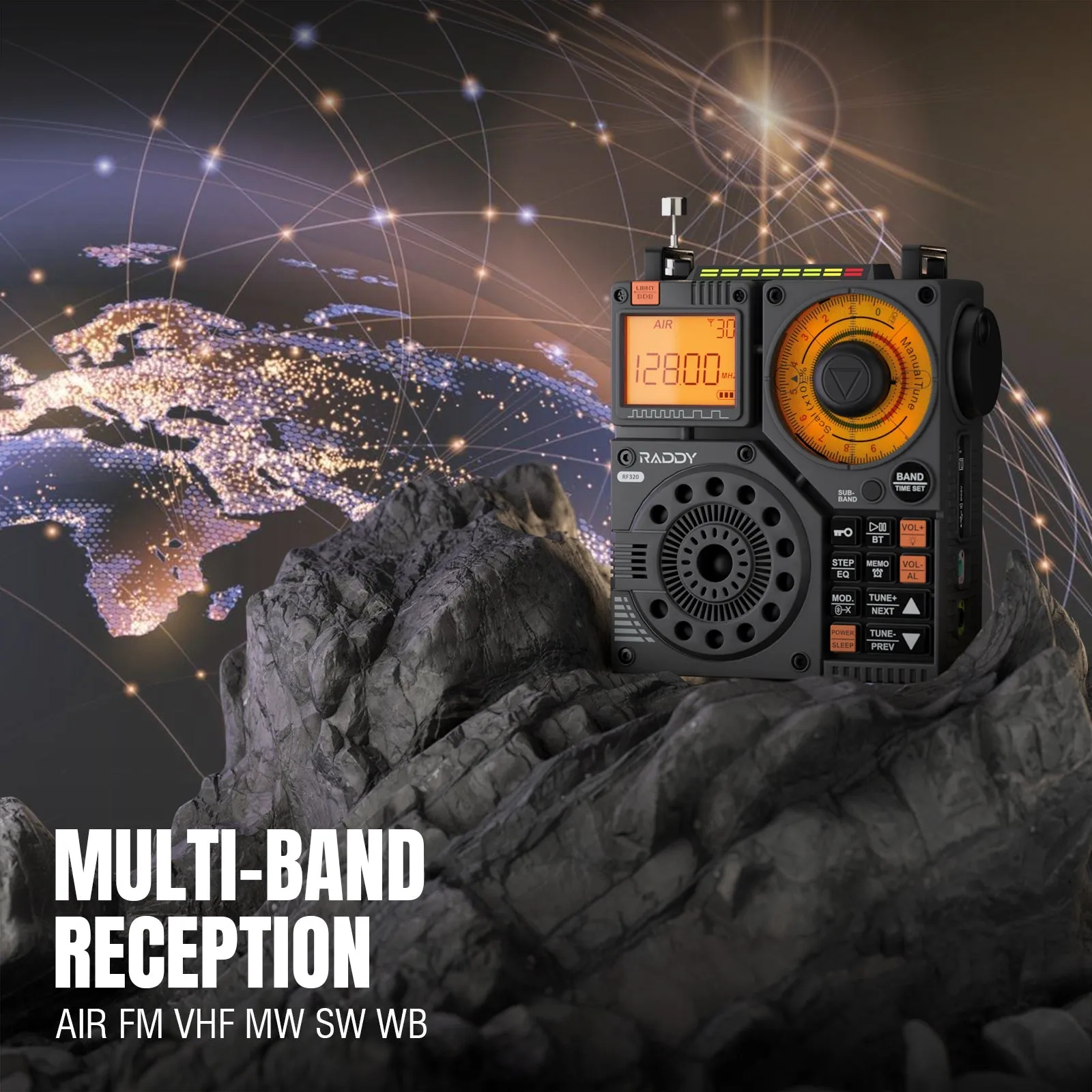 Raddy RF320 Shortwave Radio [OPEN BOX]