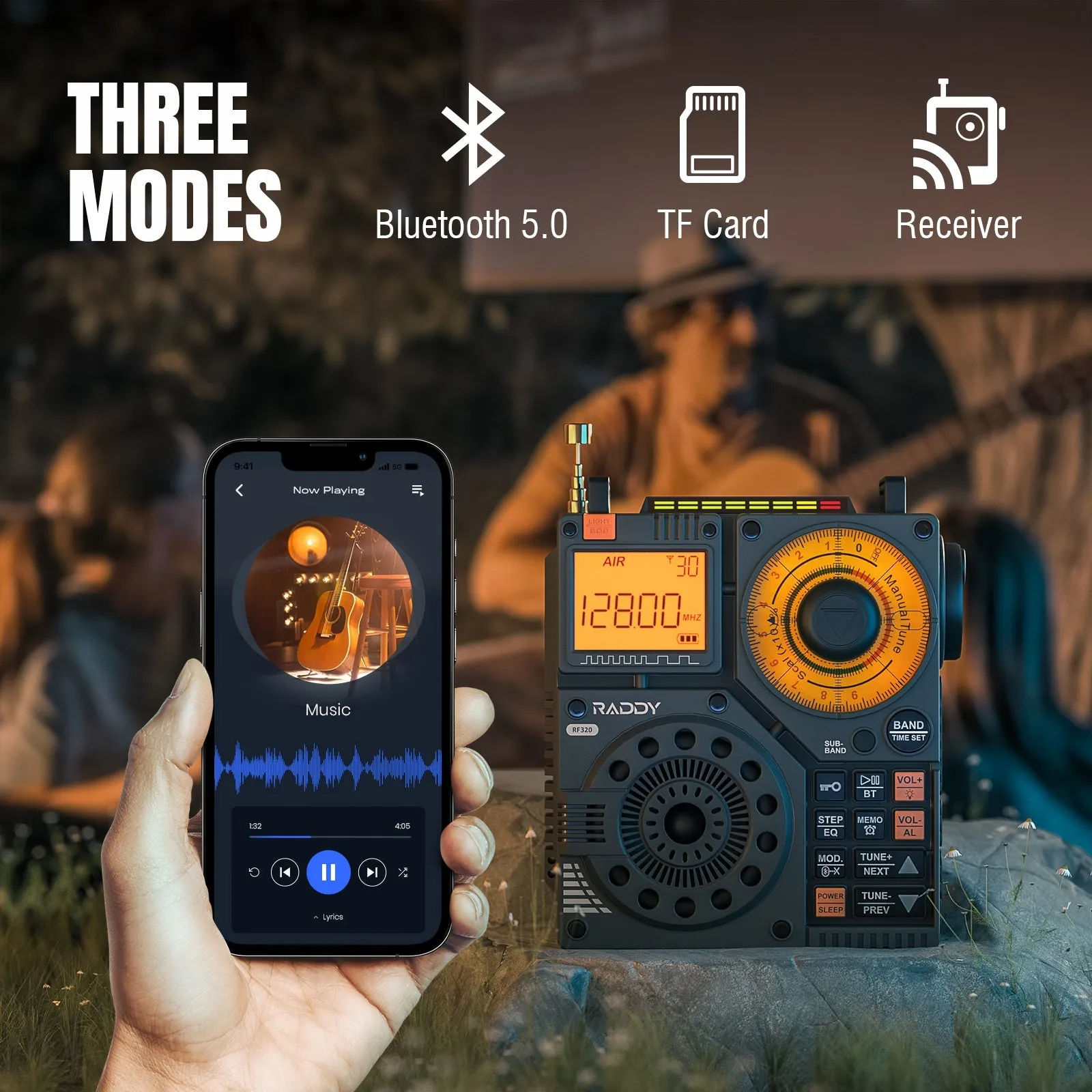 Raddy RF320 Shortwave Radio [OPEN BOX]