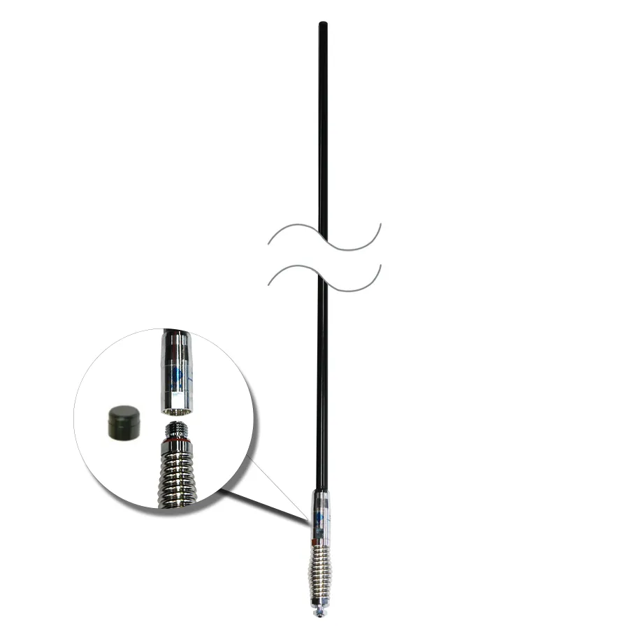 RFI CDQ5000-B Bullbar Q-Fit UHF CB 477Mhz Collinear Antenna 1010mm - B/W