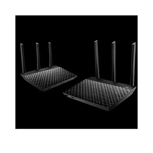 RT AC66U B1 AiMesh Dual Band Gigabit Router - 2 Pack