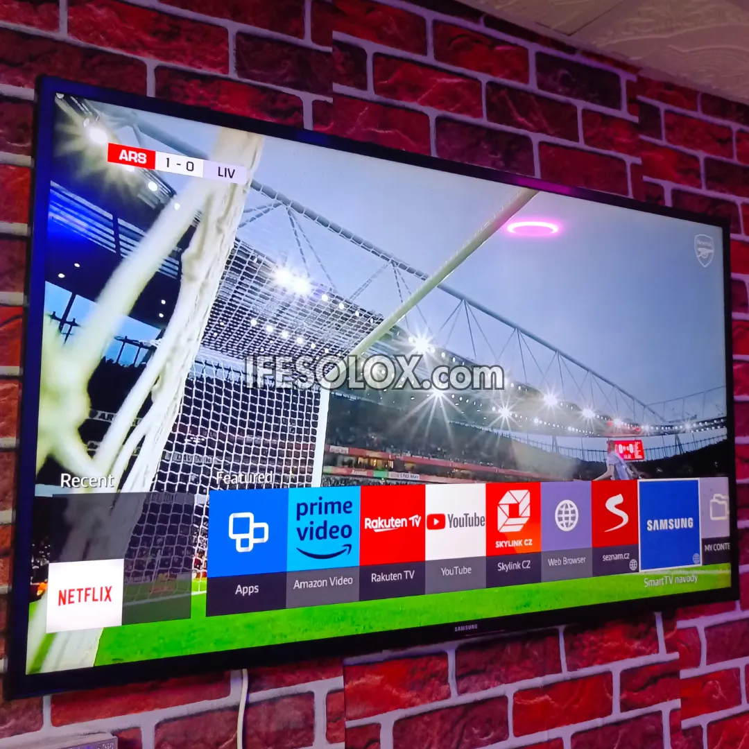 SAMSUNG 40 Inch UE40JU6000 Series Smart 4K UHD LED TV (Bluetooth, WiFi, Miracast) - UK Used