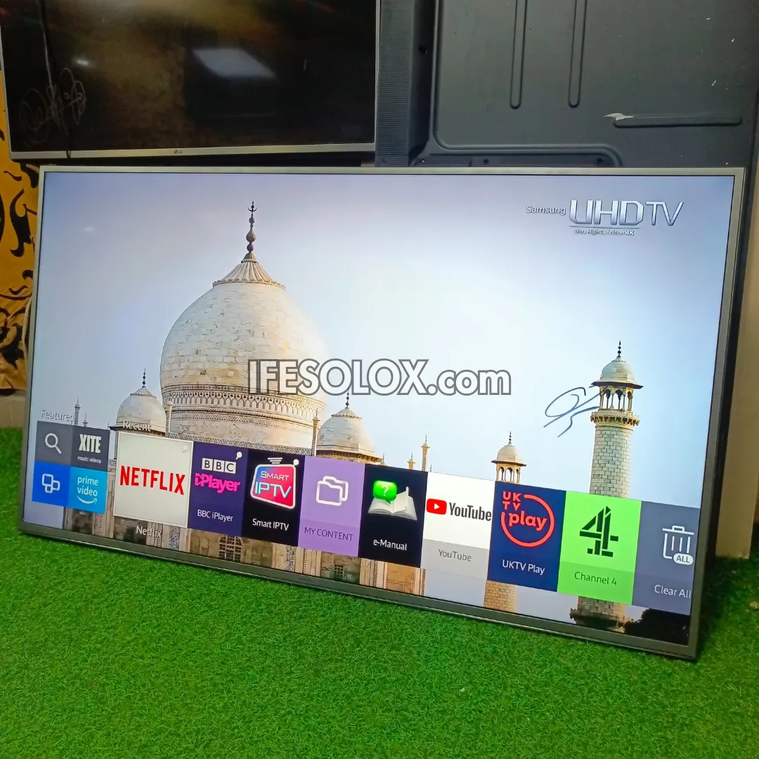 SAMSUNG 60 Inch UE60JU6800 Smart 4K UHD HDR LED TV (Bluetooth, WiFi, Screen Mirroring) - UK Used