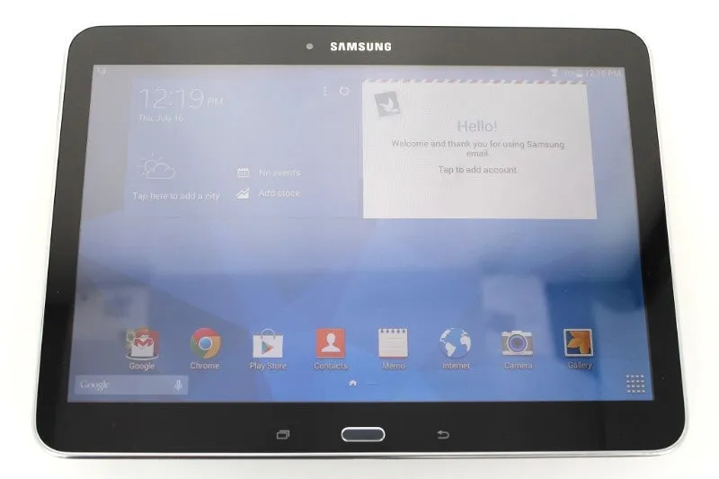 Samsung Galaxy Tab 4 (10.1-inch) Tablet (SM-T530NU) Wi-Fi Only - 16GB / Black