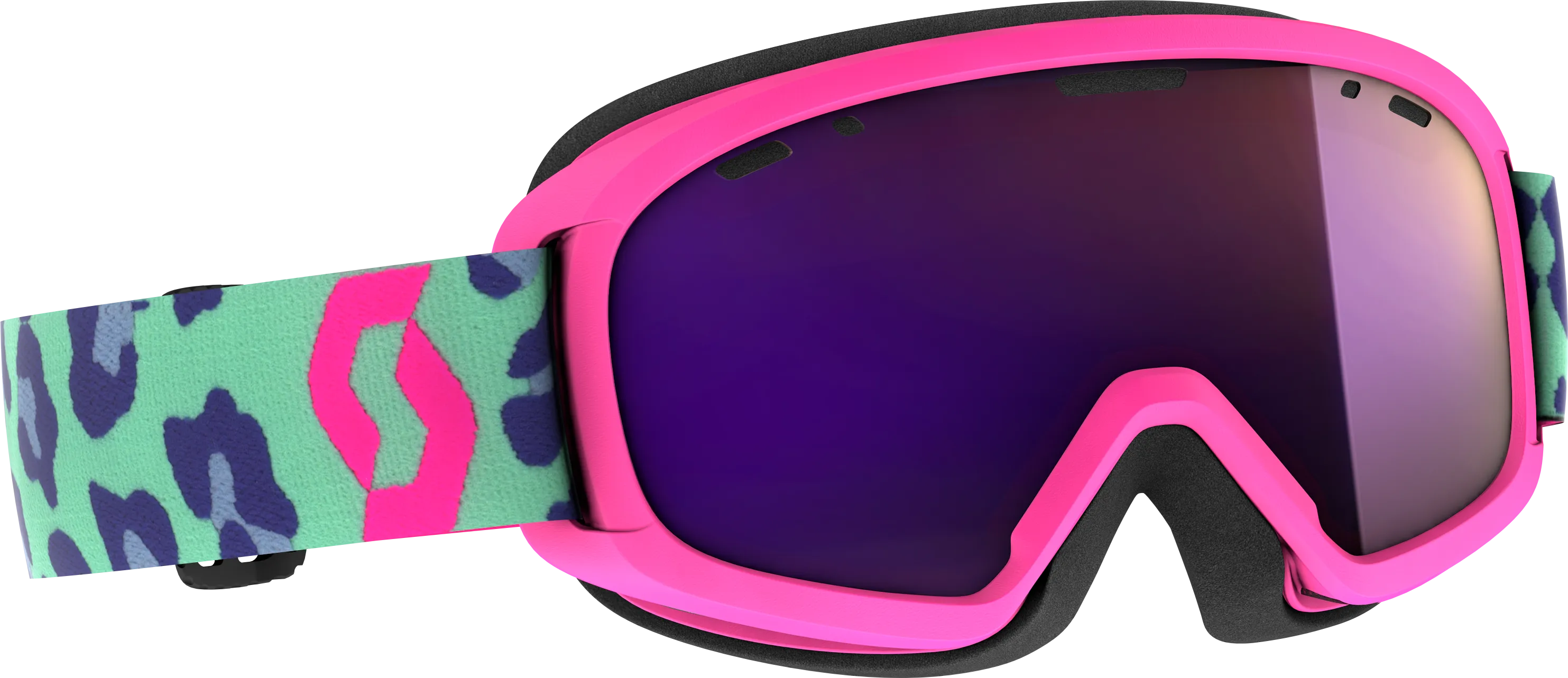 Scott Juniors&#x27; Witty Chrome Goggle Mint Green-Neon Pink/Enhancer Purple Chrome | Buy Scott Juniors&#x27; Witty Chrome Goggle Mint Green-Neon Pink/Enhancer Purple Chrome here | Outnorth
